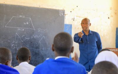 DR. CHARLES MSONDE TEACHING MATHEMATICS TO STUDENTS