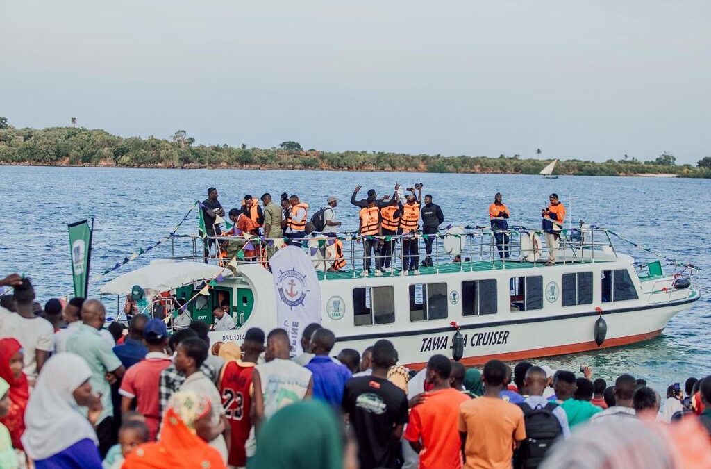 MINISTER MOHAMED MCHENGERWA LAUNCHES A TOURIST SEA CRUISER