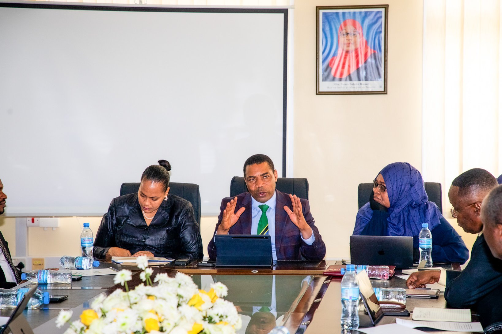 Dr. Mwigulu Nchemba The Minister of Finance, Hon. Dr. Mwigulu Nchemba