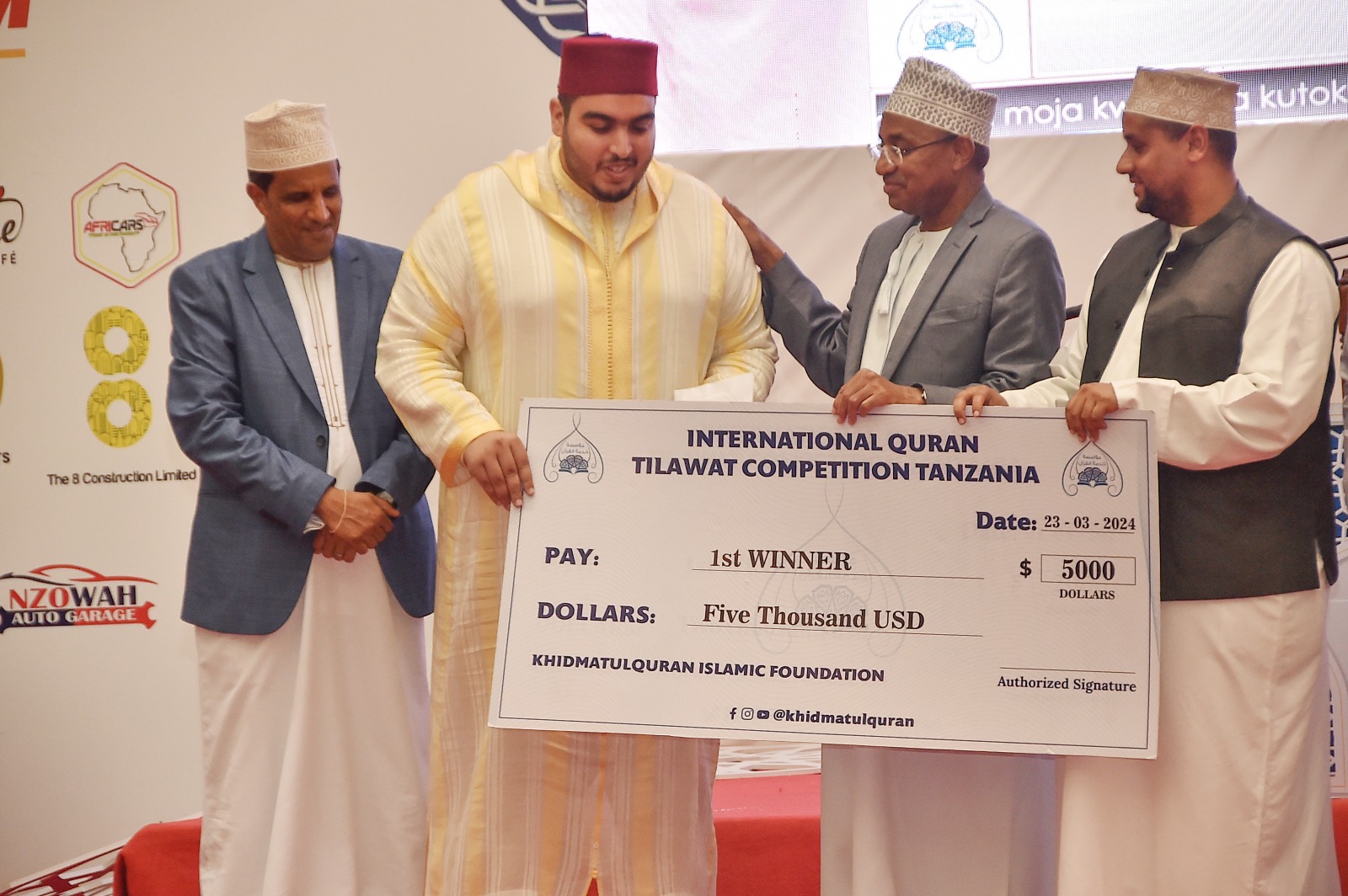 THE INTERNATIONAL QURAN TAJWEED COMPETITION IN ZANZIBAR THE INTERNATIONAL QURAN TAJWEED COMPETITION IN ZANZIBAR