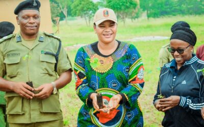 PLANTING TREES IN LUDEWA DISTRICT WITH THE TANZANIA FOREST SERVICE AGENCY
