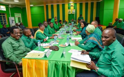 DR. HUSSEIN ALI MWINYI CONVENED A SPECIAL MEETING OF THE CCM