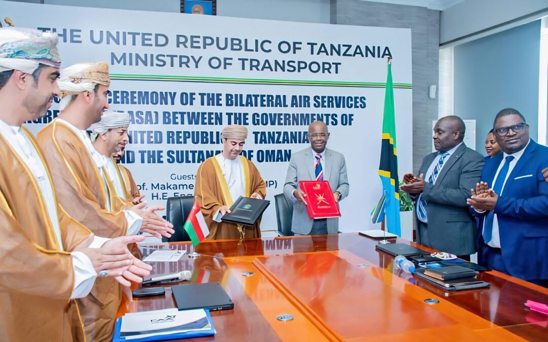 TANZANIA AND OMAN SIGN IMPROVED BILATERAL AIR SERVICES AGREEMENT (BASA)