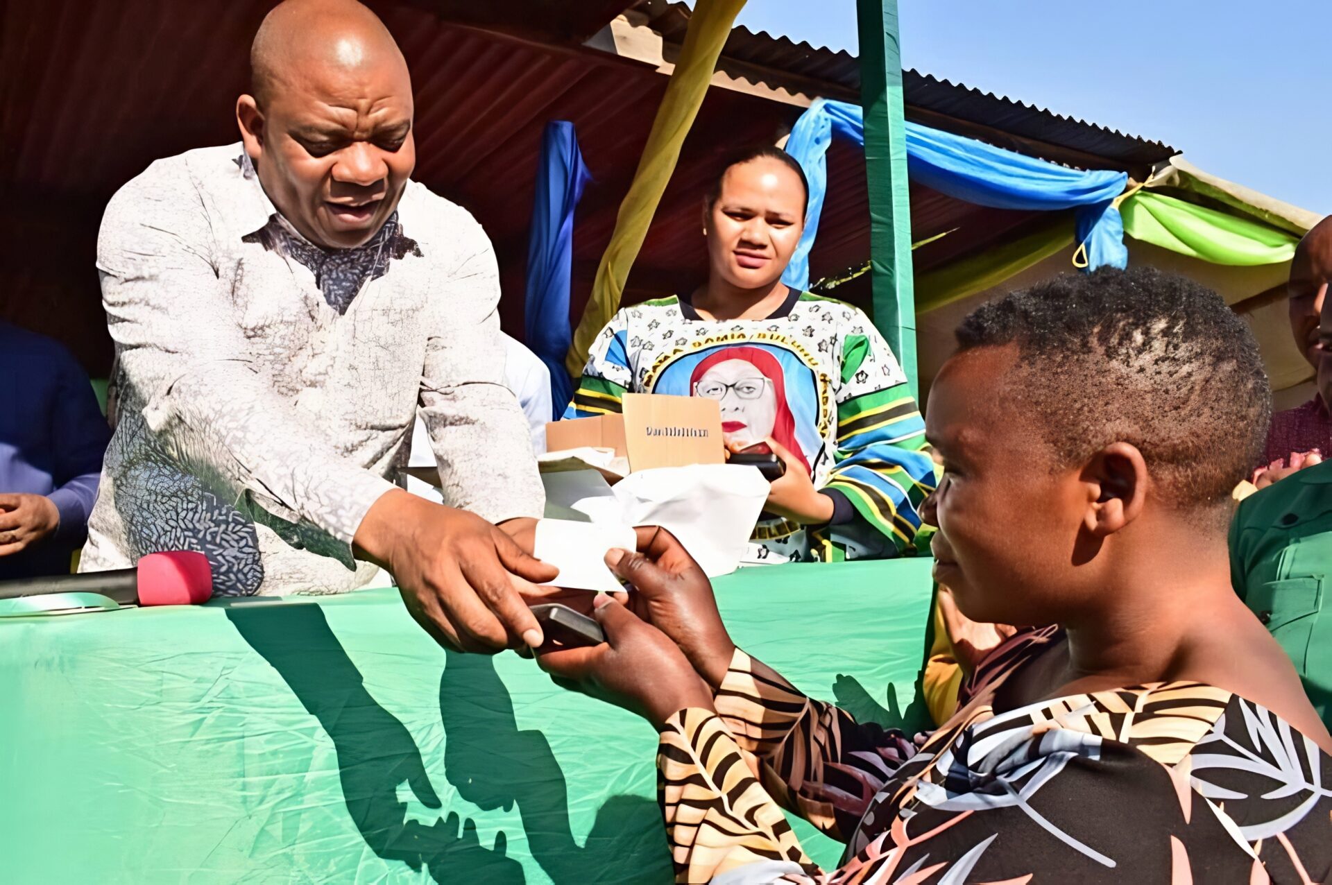 Tanzanian village Tanzanian village