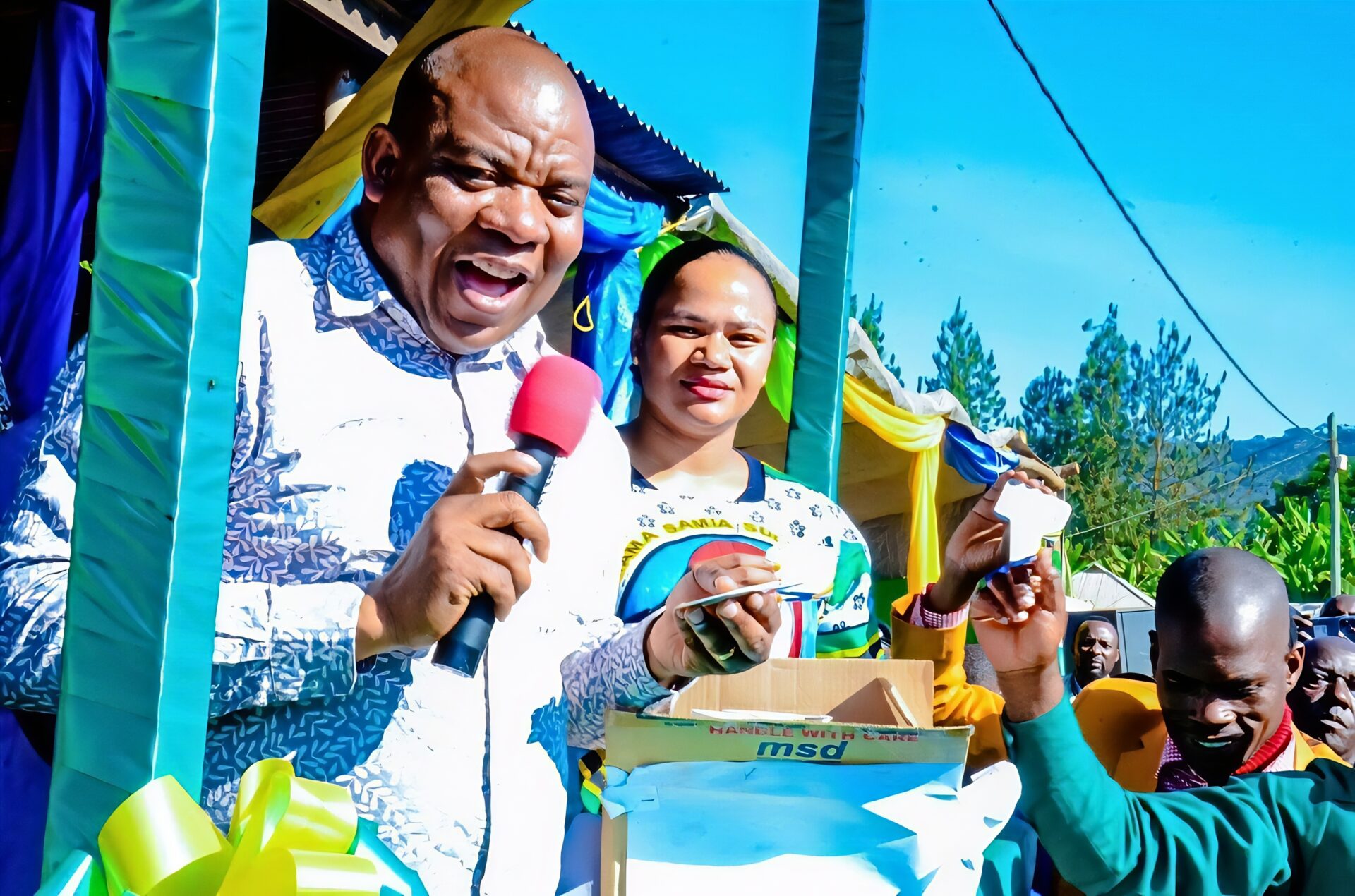 Tanzanian village Tanzanian village